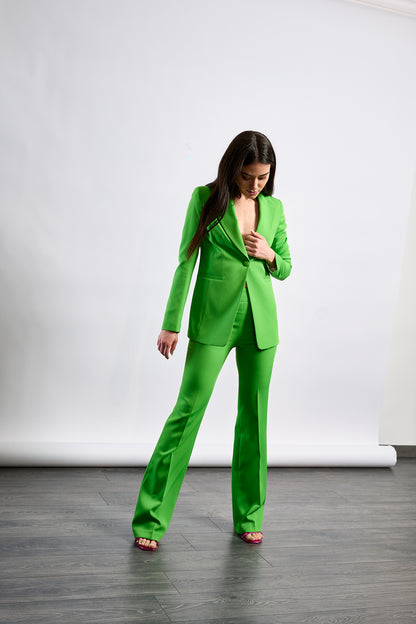 Tailleur Monopetto | Giacca Sagomata - Pantalone Palazzo