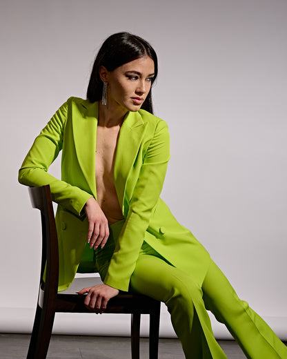 Tailleur Doppiopetto | Giacca Sagomata e Pantalone Palazzo